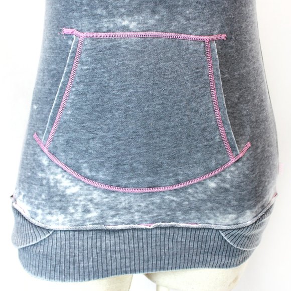 Marc New York Andrew Marc Women Grey Sports Cowlneck Sleeveless Top Tank Small - Picture 4 of 7